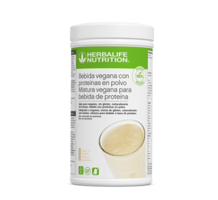 Bebida vegana con proteínas en polvo - 20 raciones Vainilla